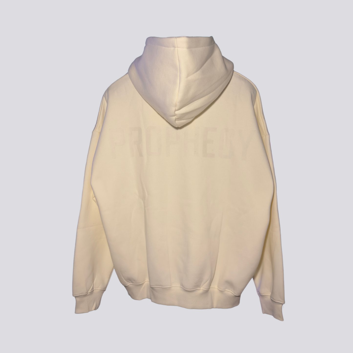 Cream Oversized Hoodie