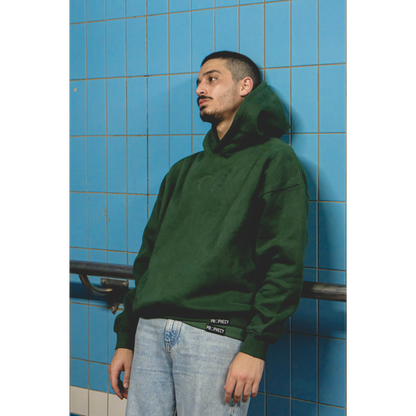 Green Oversized Hoodie
