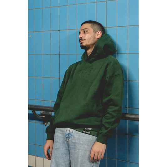 Green Oversized Hoodie