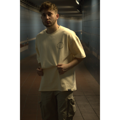 Cream Oversized Shirt