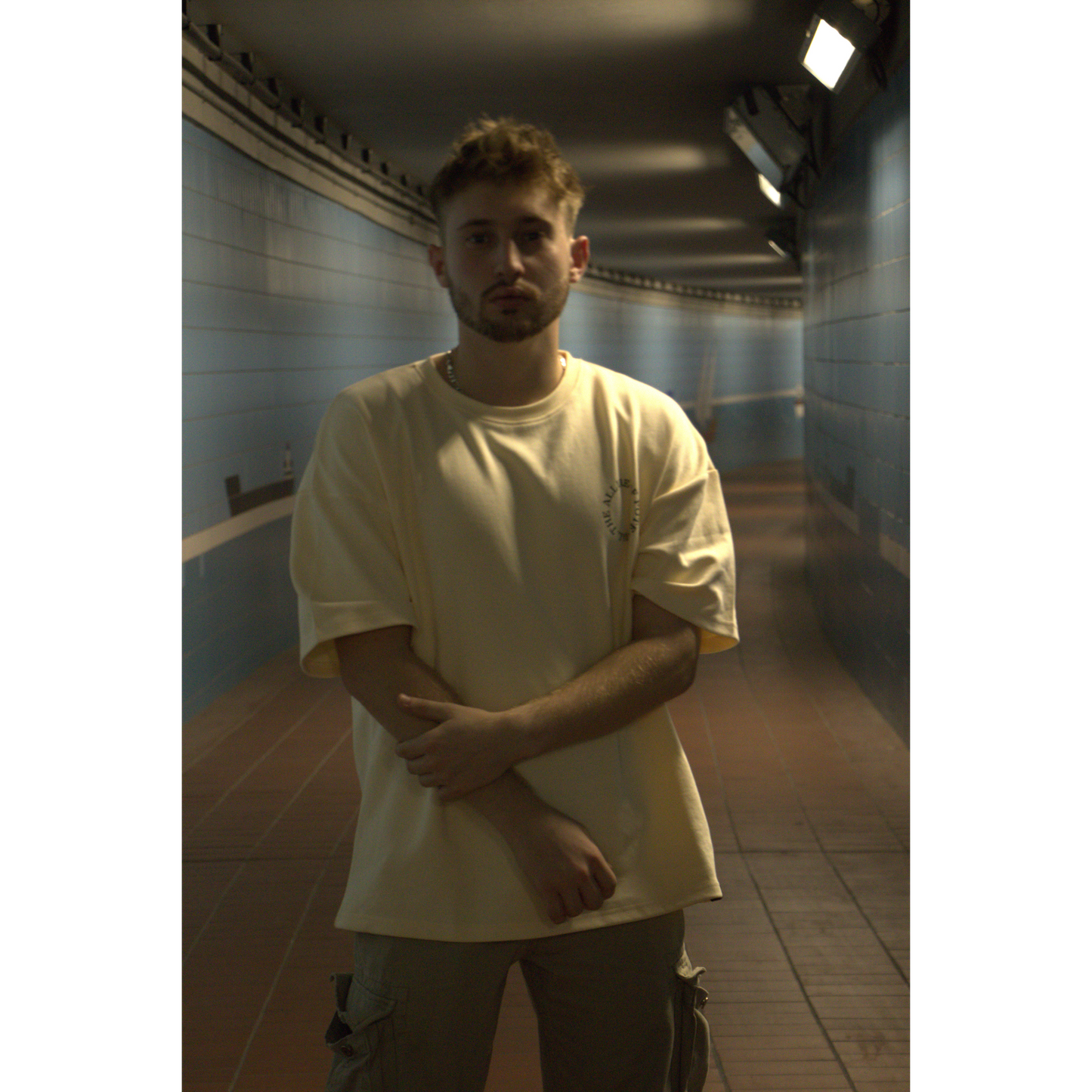 Cream Oversized Shirt