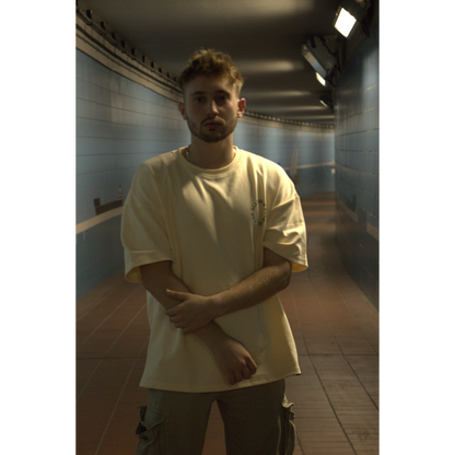 Cream Oversized Shirt