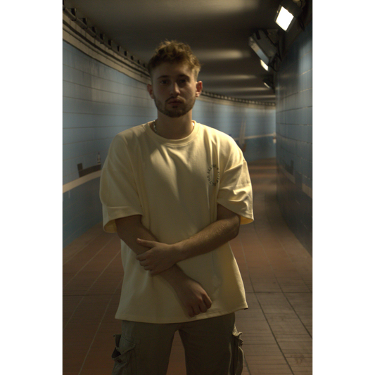 Cream Oversized Shirt